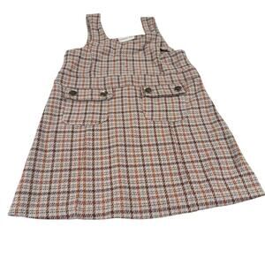 Rachel Zoe Toddler Girl 5T Plaid Fall Dress